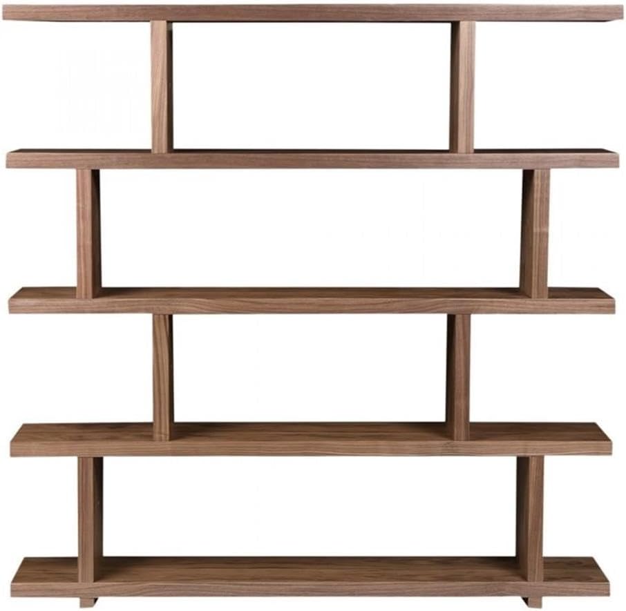 Mod Home Collection 63 by 61-Inch Miri Large Shelf, Walnut Veneer